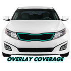 2014-2015 Kia Optima | Front Grill Trim Chrome Delete PreCut Vinyl Wrap