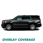 2015-2020 GMC Yukon | Window Trim Chrome Delete PreCut Vinyl Wrap