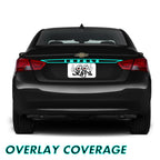 2014-2020 Chevrolet Impala | Rear Trunk Trim Chrome Delete PreCut Vinyl Wrap