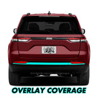 2022-2026 Jeep Grand Cherokee | Rear Bumper Trim Chrome Delete PreCut Vinyl Wrap