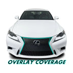 2014-2016 Lexus IS | Front Grill Trim Chrome Delete PreCut Vinyl Wrap