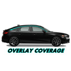 2022-2026 Honda Civic Hatchback | Window Trim Chrome Delete PreCut Vinyl Wrap
