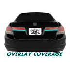 2011-2012 Honda Accord Sedan | Rear Trunk Trim Chrome Delete PreCut Vinyl Wrap