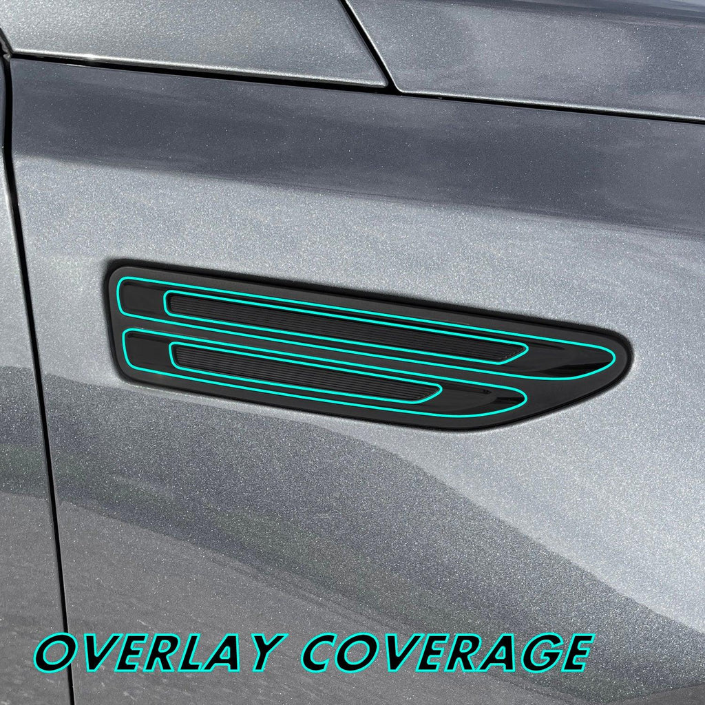 2019-2020 Kia Optima | Fender Vent Trim Chrome Delete PreCut Vinyl Wrap