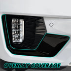 2021-2023 GMC Yukon | Fog Light Trim Chrome Delete PreCut Vinyl Wrap
