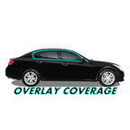 2007-2008 Infiniti G35 Sedan | Window Trim Chrome Delete PreCut Vinyl Wrap