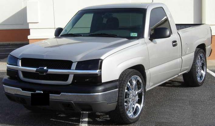 2003-2006 Chevrolet Silverado 1500 | Headlight PreCut Tint Overlays