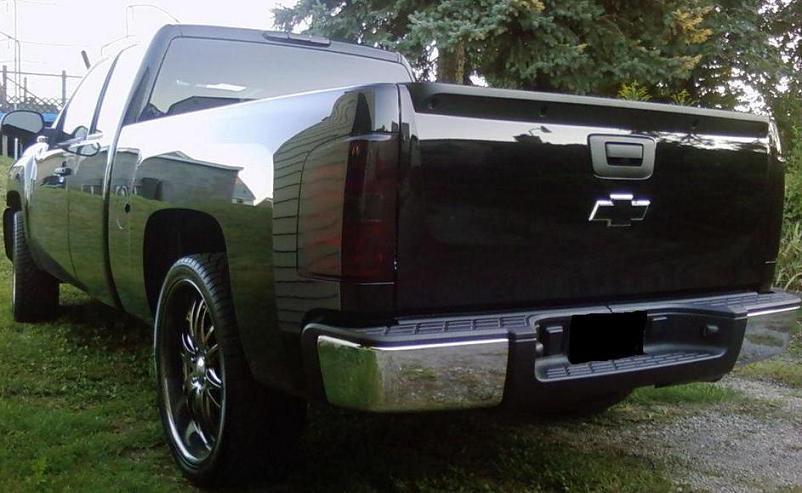 2007-2013 Chevrolet Silverado 1500 | Tail Light PreCut Tint Overlays