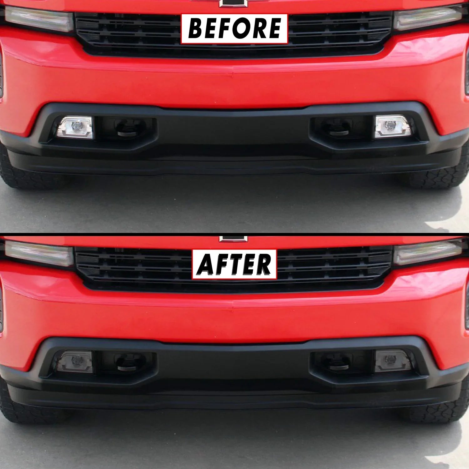 2019-2021 Chevrolet Silverado 1500 | Fog Light PreCut Tint Overlays