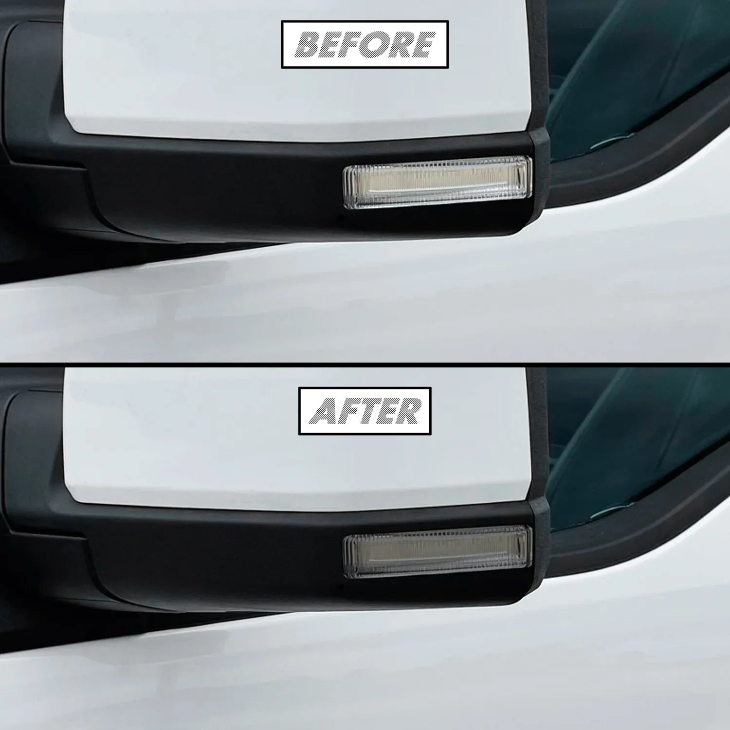 2015-2020 Ford F150 | Mirror Turn Signal PreCut Tint Overlays