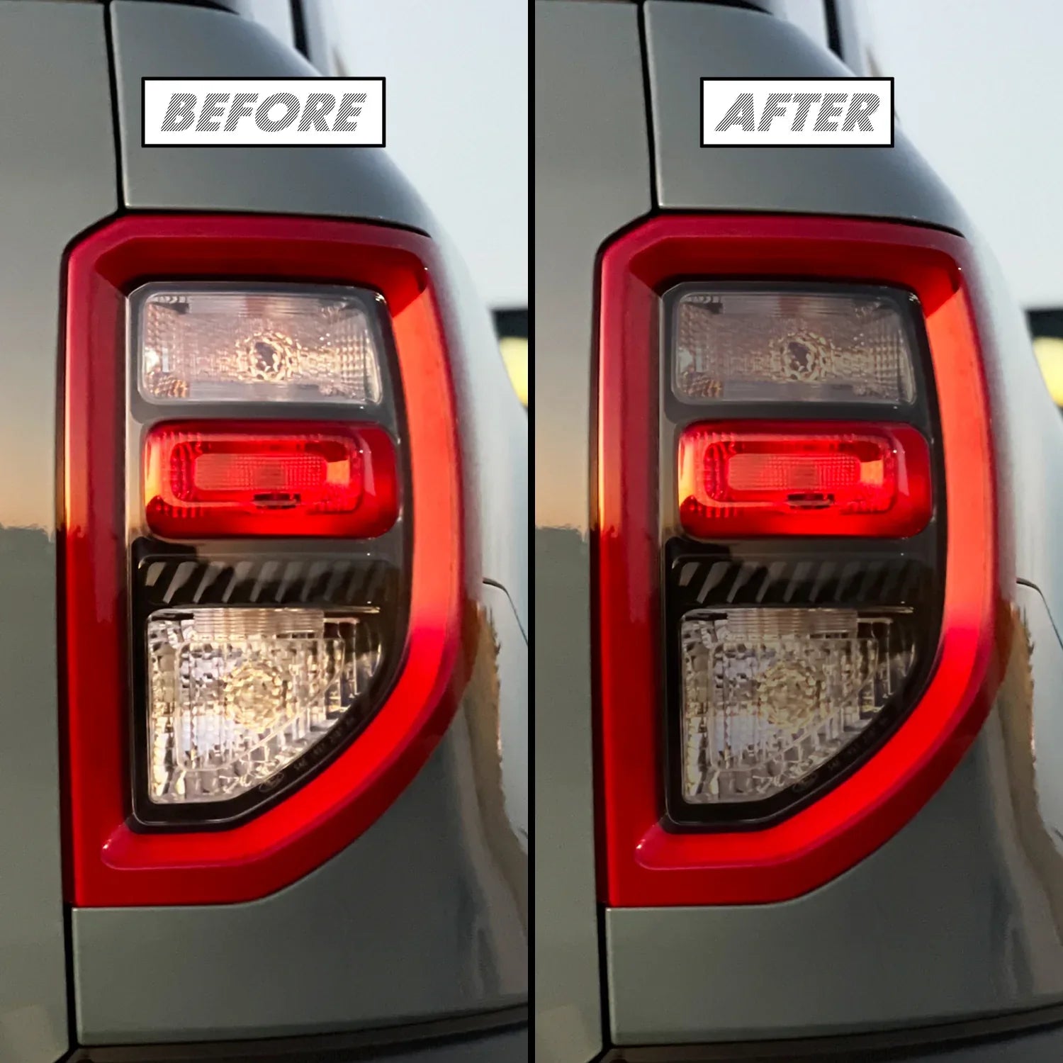 2021-2023 Ford Bronco Sport | Turn Signal & Reverse Light PreCut Tint Overlays