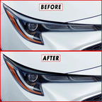 2019-2026 Toyota Corolla | Headlight Eyelid PreCut Vinyl Overlays