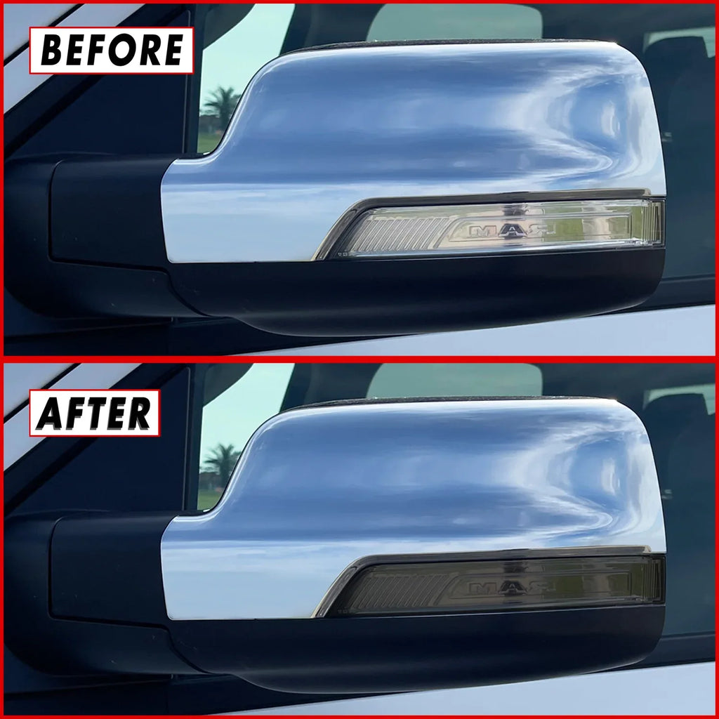 2019-2024 Dodge Ram 1500 | Mirror Turn Signal PreCut Tint Overlays