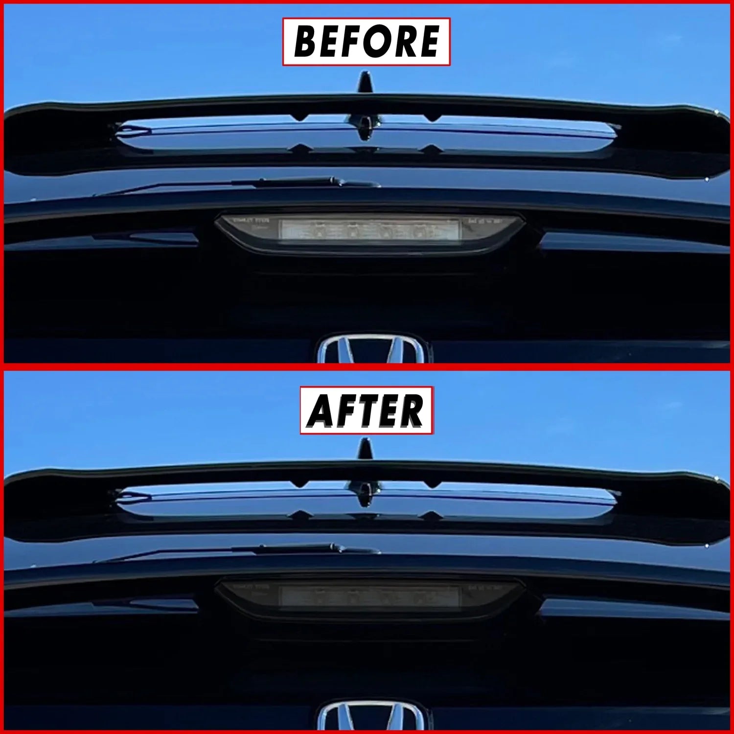 2016-2021 Honda Civic Hatchback | Third Brake Light PreCut Tint Overlays