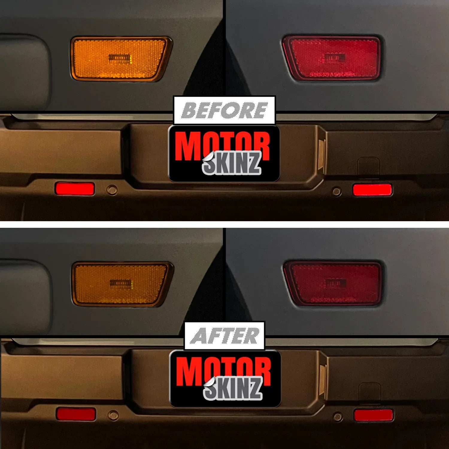 2021-2023 Ford Bronco Sport | Side Marker & Reflector PreCut Tint Overlays