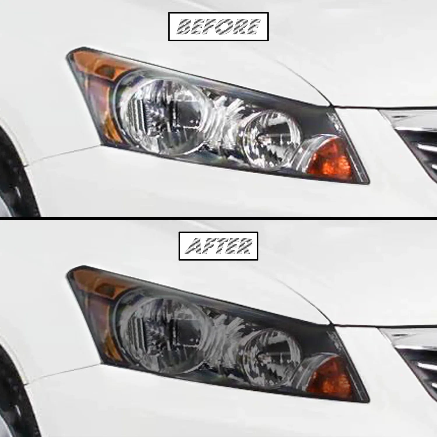 2008-2012 Honda Accord Sedan | Headlight PreCut Tint Overlays