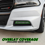 2015-2023 Dodge Charger | Fog Light PreCut Tint Overlays
