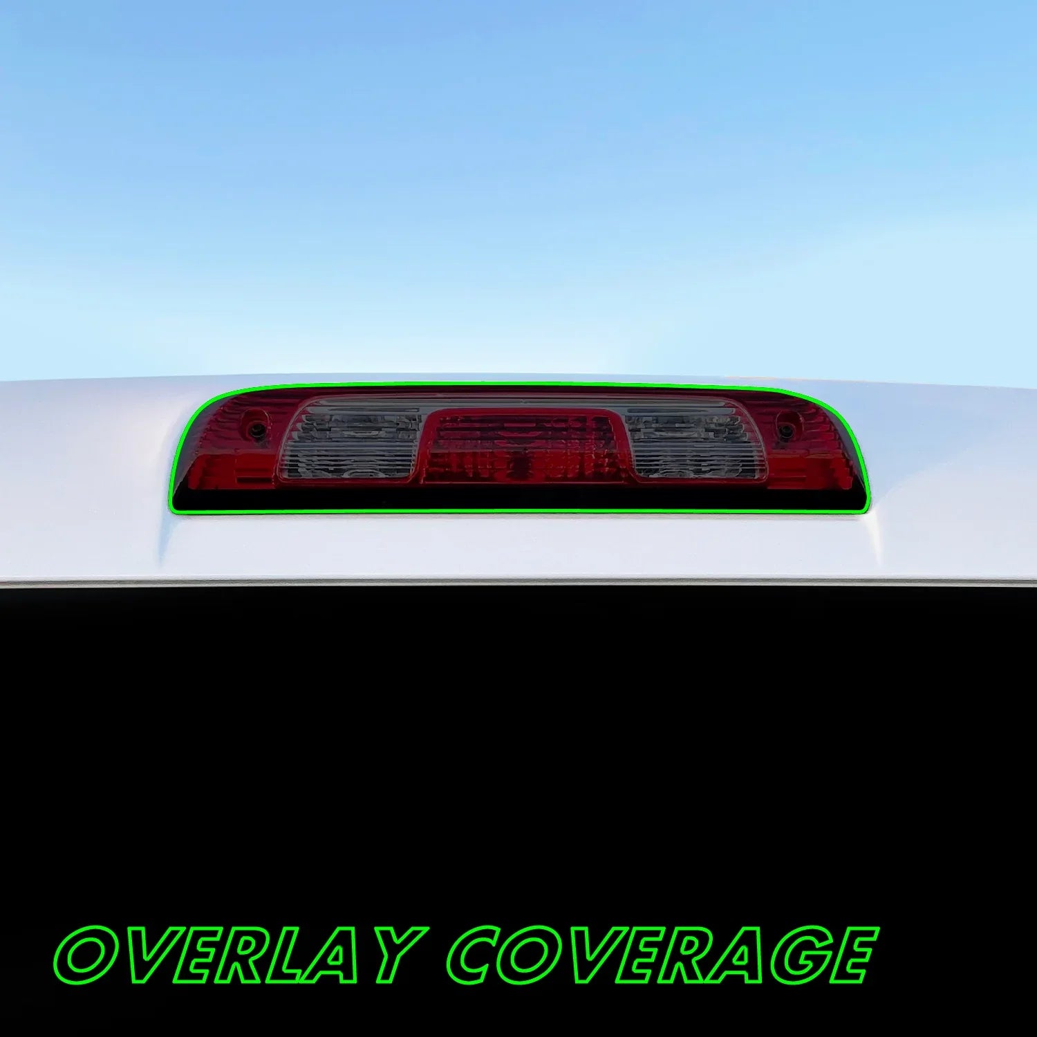 2019-2021 Chevrolet Silverado 1500 Custom Model | Third Brake Light PreCut Tint Overlays