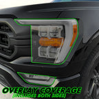 2021-2023 Ford F150 | Headlight PreCut Tint Overlays