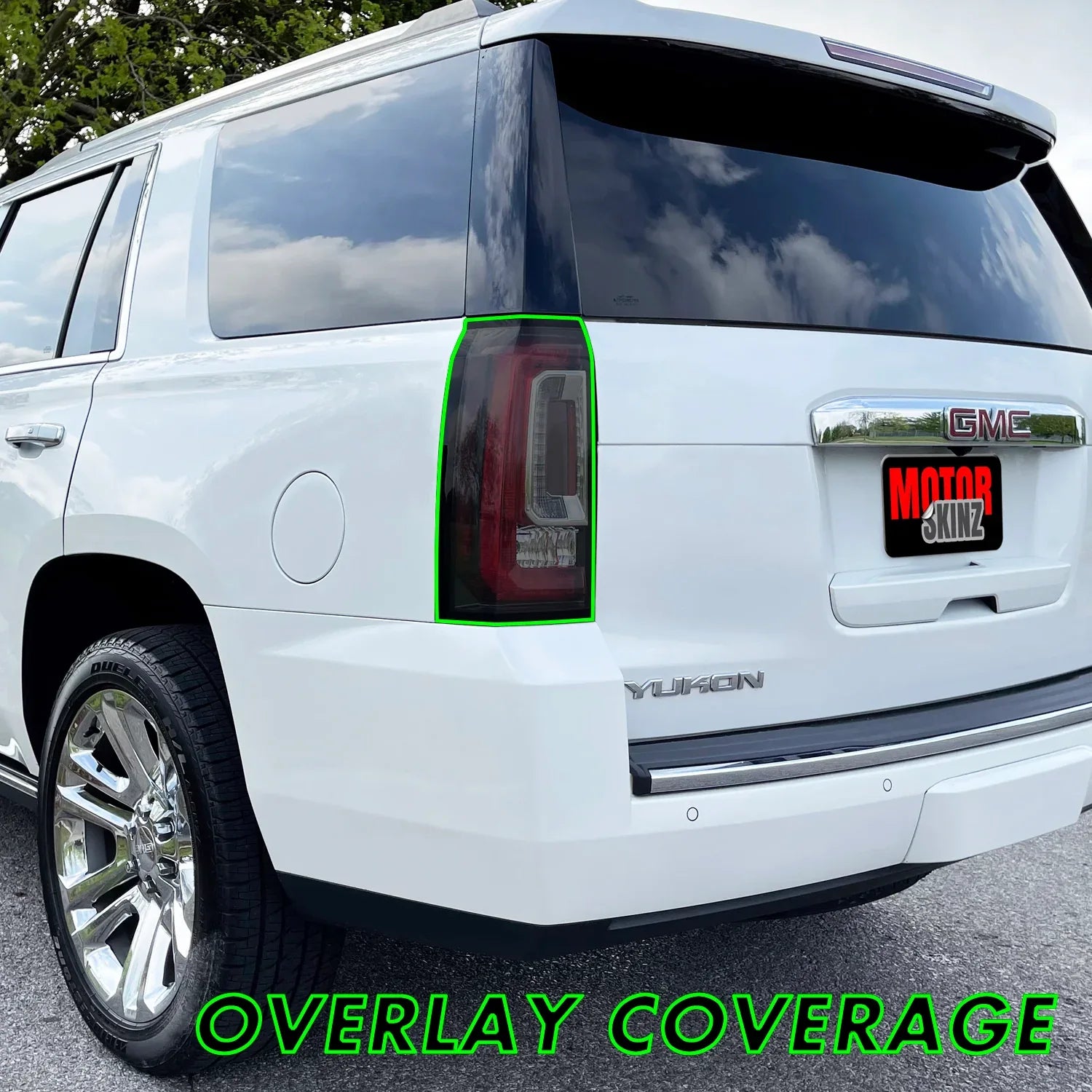 2015-2020 GMC Yukon | Tail Light PreCut Tint Overlays