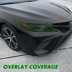 2018-2022 Toyota Camry | Headlight PreCut Tint Overlays
