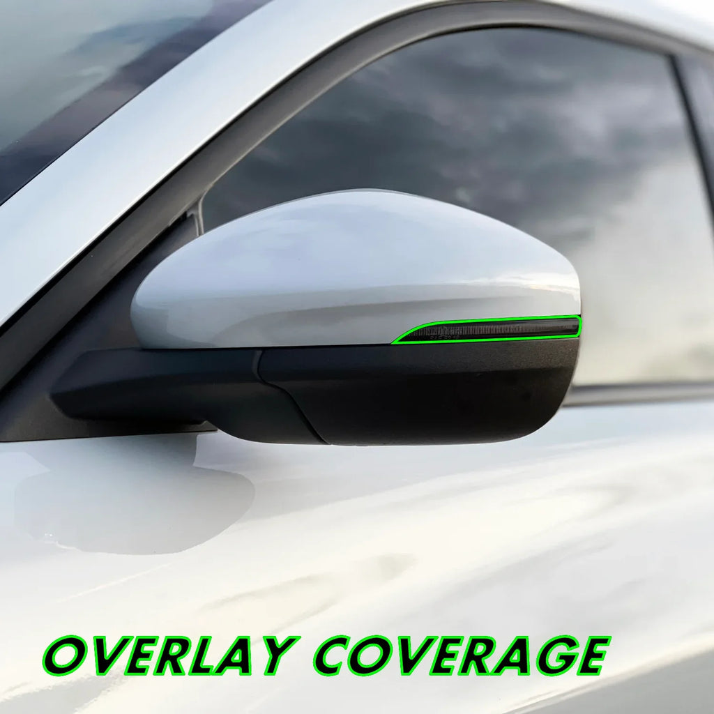 2021-2024 Ford Mustang Mach-E | Mirror Turn Signal PreCut Tint Overlays
