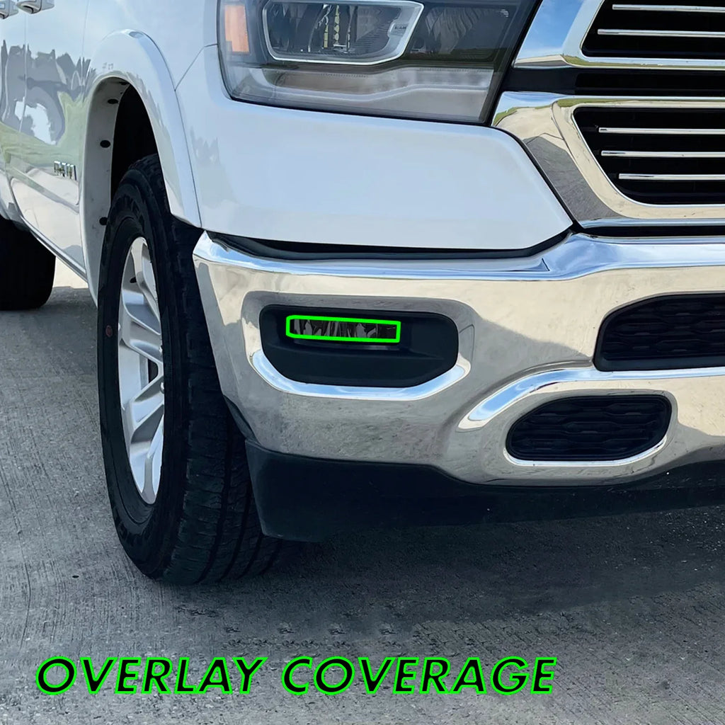 2019-2024 Dodge Ram 1500 | Fog Light PreCut Tint Overlays