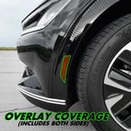 2022-2023 Kia EV6 | Front Side Marker PreCut Tint Overlays