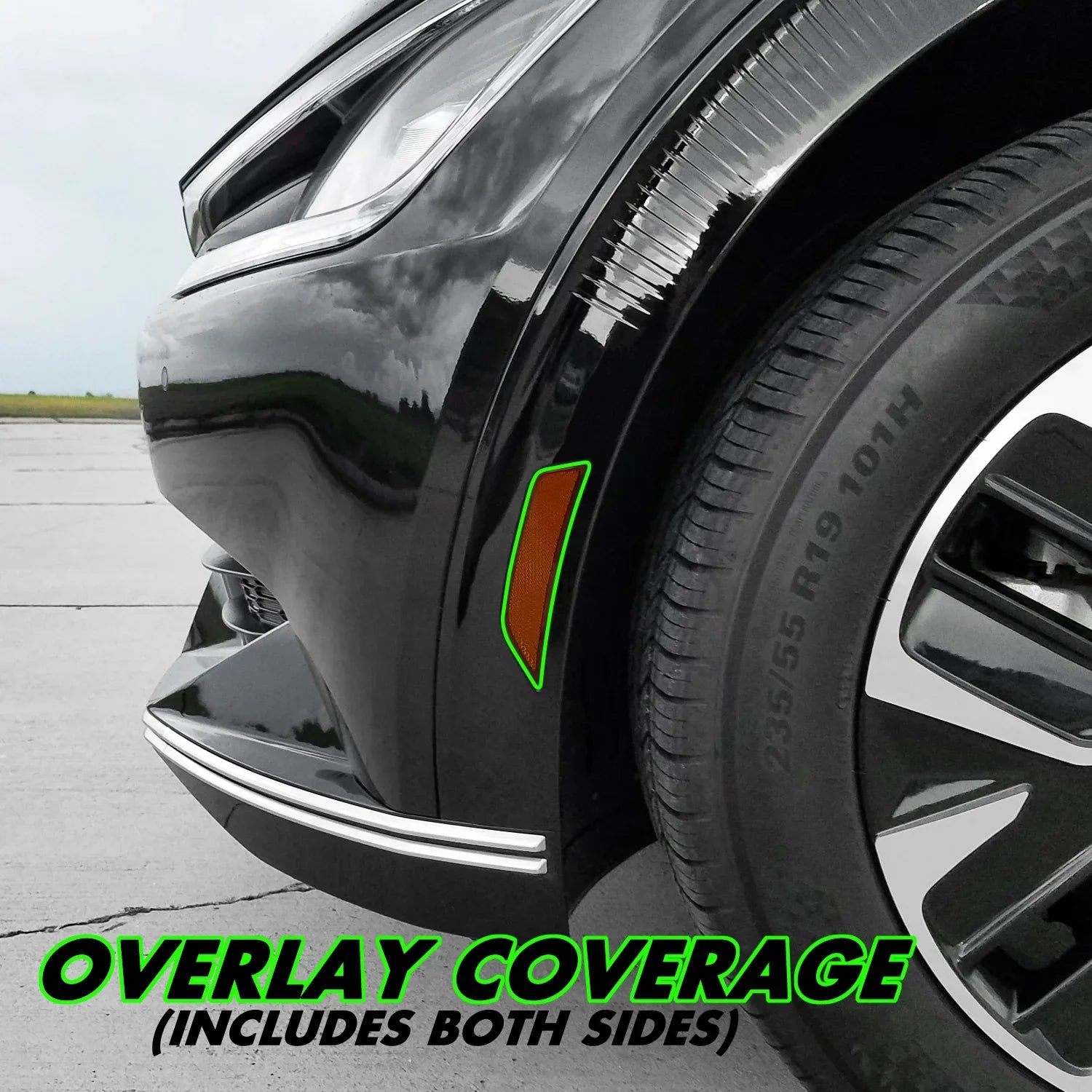 2022-2023 Kia EV6 | Front Side Marker PreCut Tint Overlays