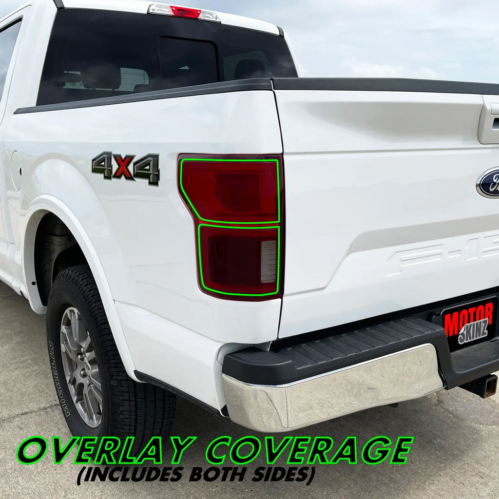 2018-2020 Ford F150 | Tail Light PreCut Tint Overlays