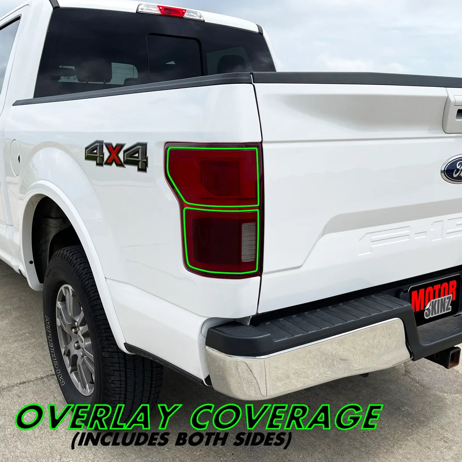 2018-2020 Ford F150 | Tail Light PreCut Tint Overlays