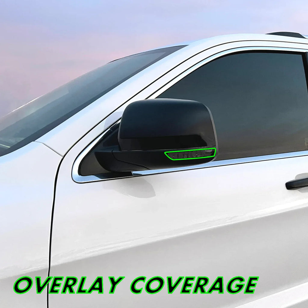 2014-2021 Jeep Grand Cherokee | Mirror Turn Signal PreCut Tint Overlays