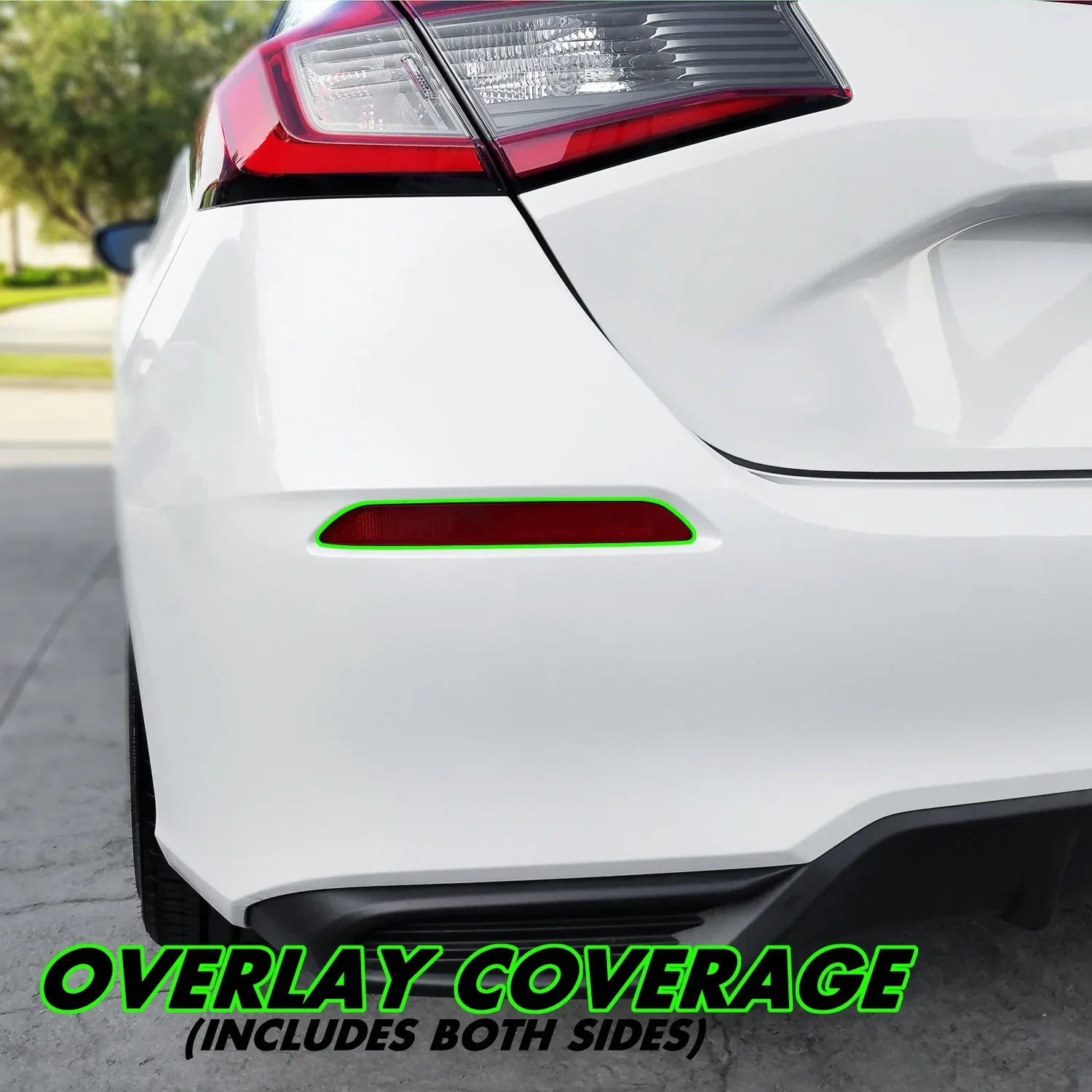 2022-2026 Honda Civic Hatchback | Reflector PreCut Tint Overlays