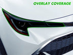 2019-2022 Toyota Corolla | Headlight PreCut Tint Overlays