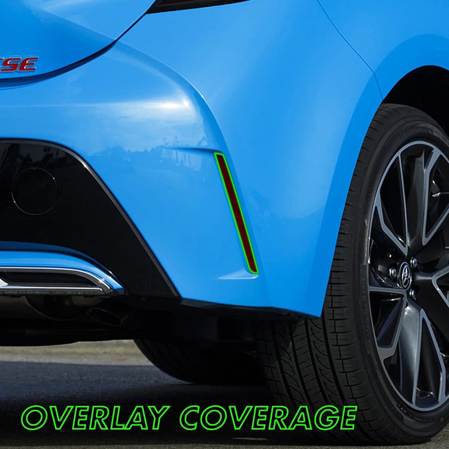 2019-2022 Toyota Corolla Hatchback | Reflector PreCut Tint Overlays