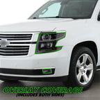 2015-2020 Chevrolet Tahoe | Headlight PreCut Tint Overlays