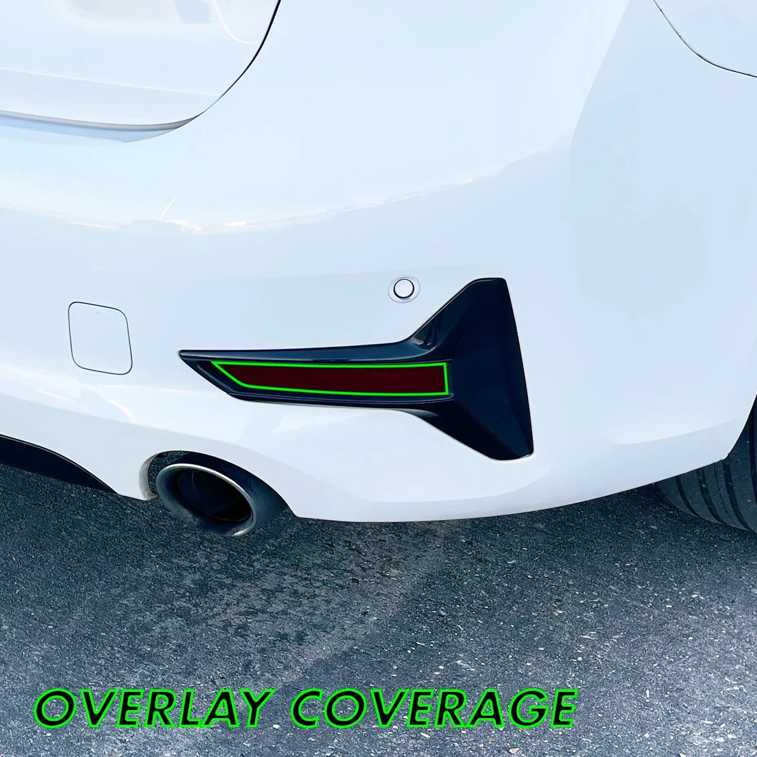 2019-2021 BMW 3 Series G20 | Reflector PreCut Tint Overlays