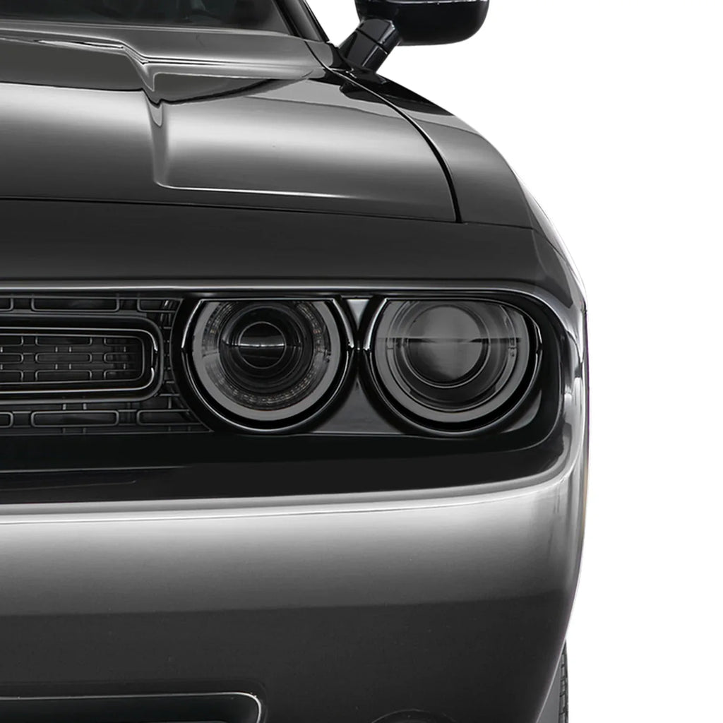 2015-2022 Dodge Challenger | Headlight PreCut Tint Overlays