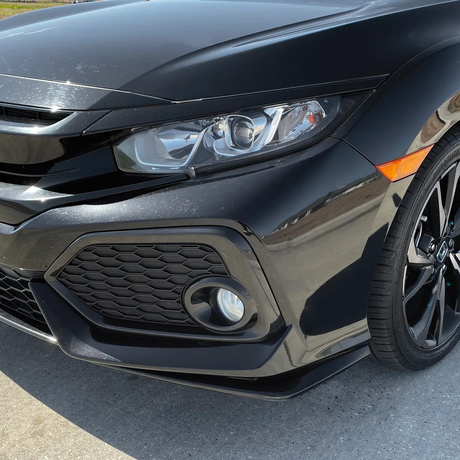 2016-2021 Honda Civic | Headlight DRL PreCut Tint Overlays