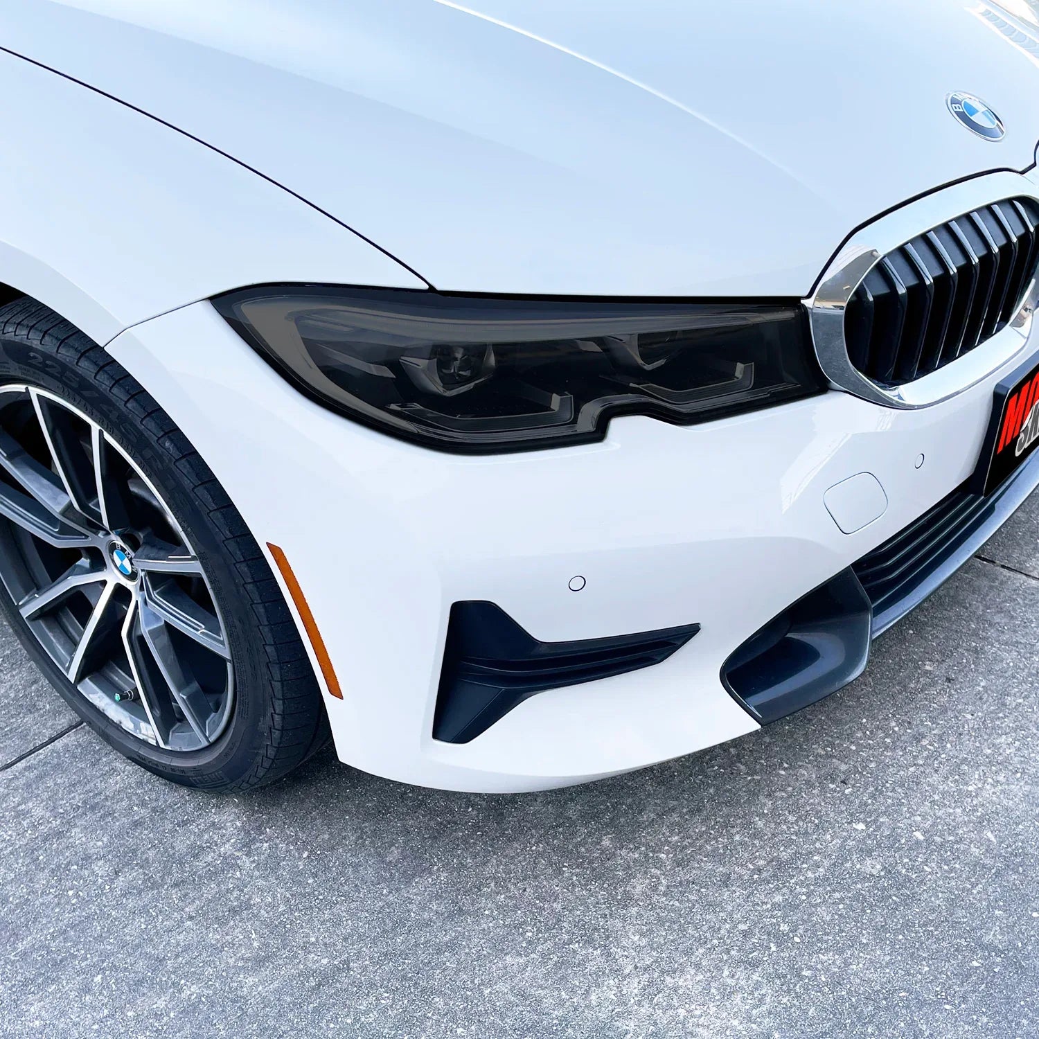 2019-2021 BMW 3 Series G20 | Headlight PreCut Tint Overlays