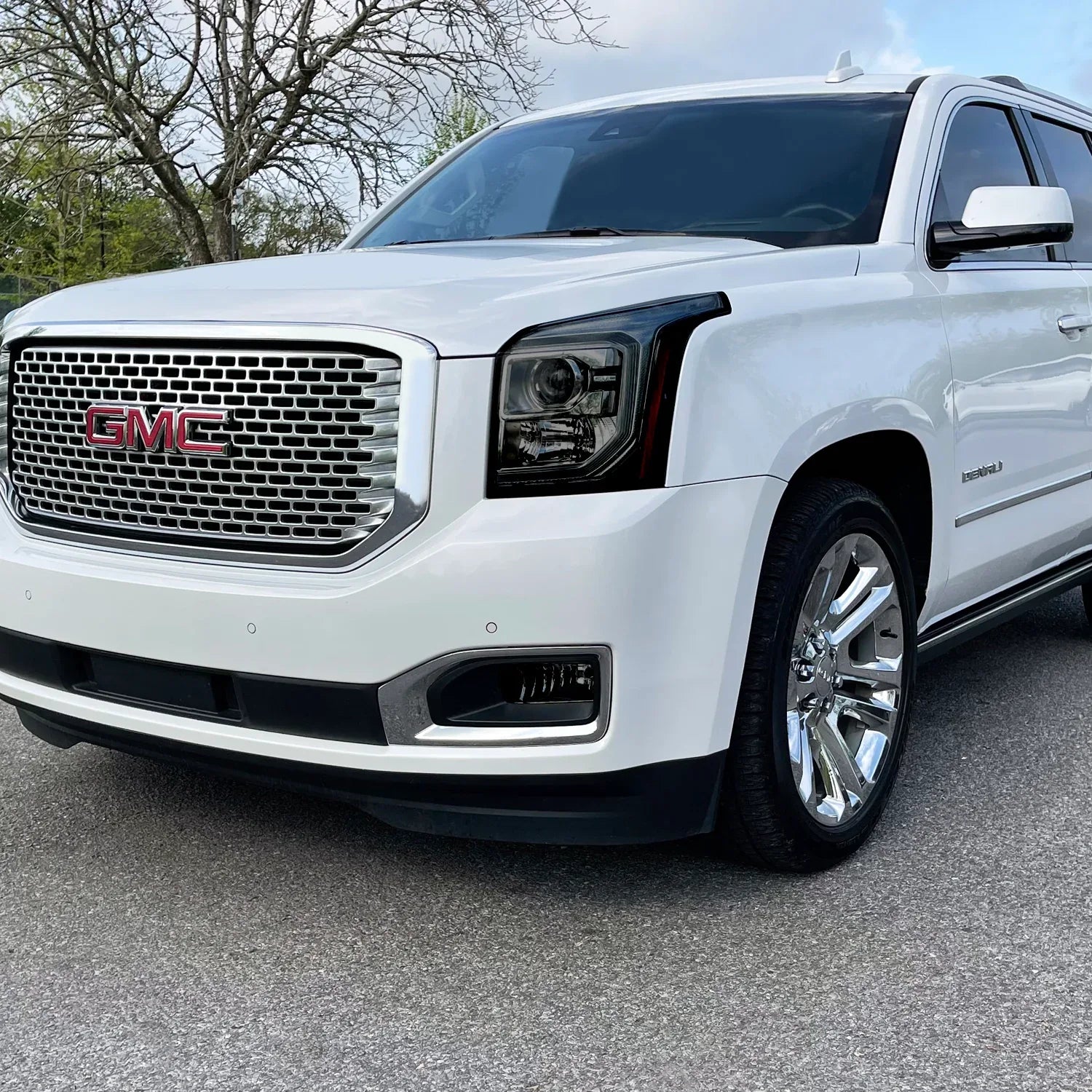 2015-2020 GMC Yukon | Headlight PreCut Tint Overlays