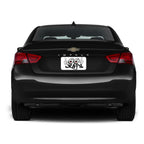 2014-2020 Chevrolet Impala | Rear Trunk Trim Chrome Delete PreCut Vinyl Wrap