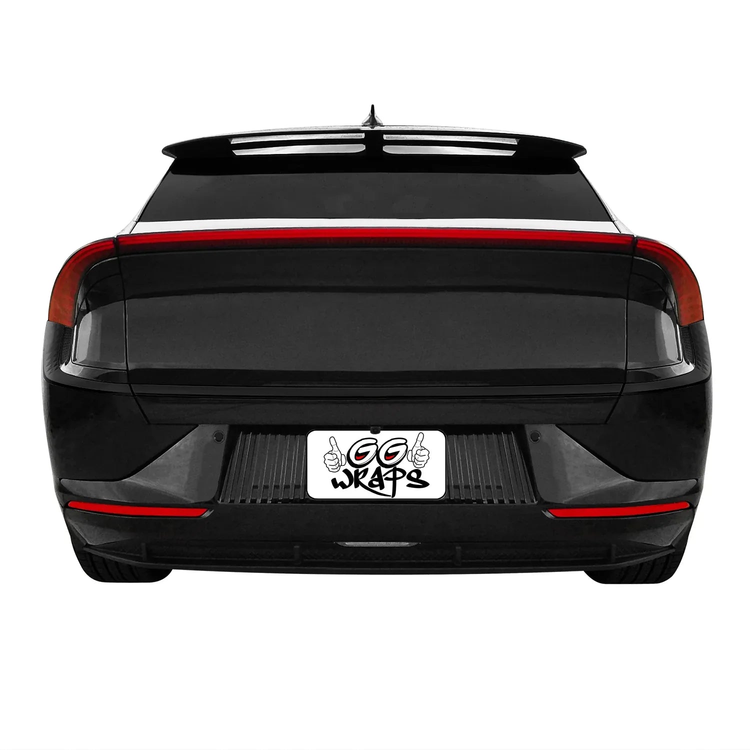 2022-2023 Kia EV6 | Rear Bumper Trim Chrome Delete PreCut Vinyl Wrap