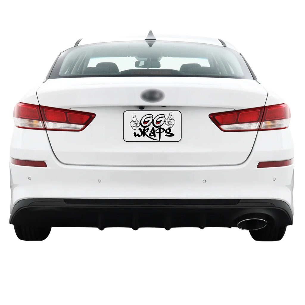 2019-2020 Kia Optima | Rear Bumper Diffuser Trim Chrome Delete PreCut Vinyl Wrap