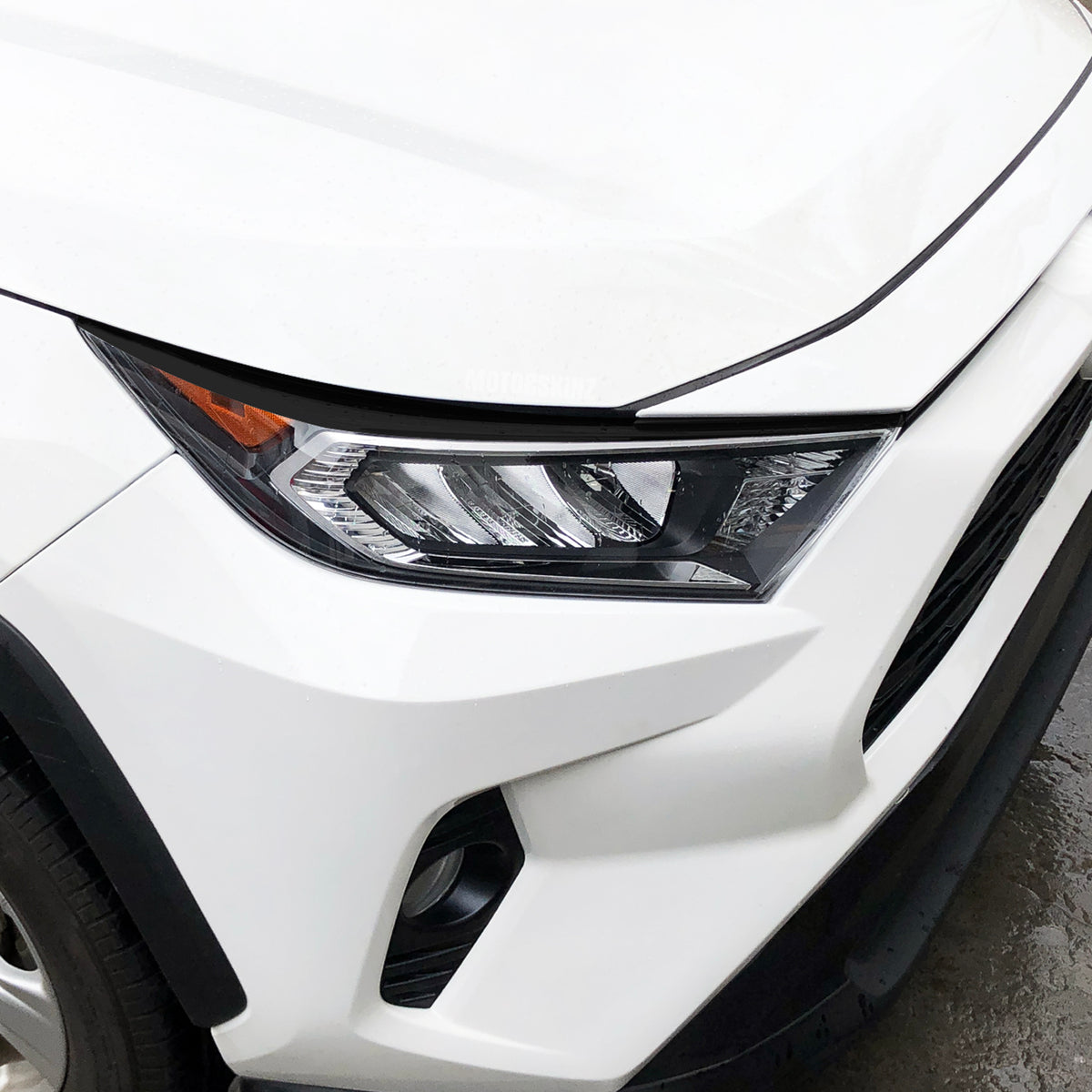 2019-2023 Toyota RAV4 | Headlight Eyelid PreCut Vinyl Overlays – SlickMod