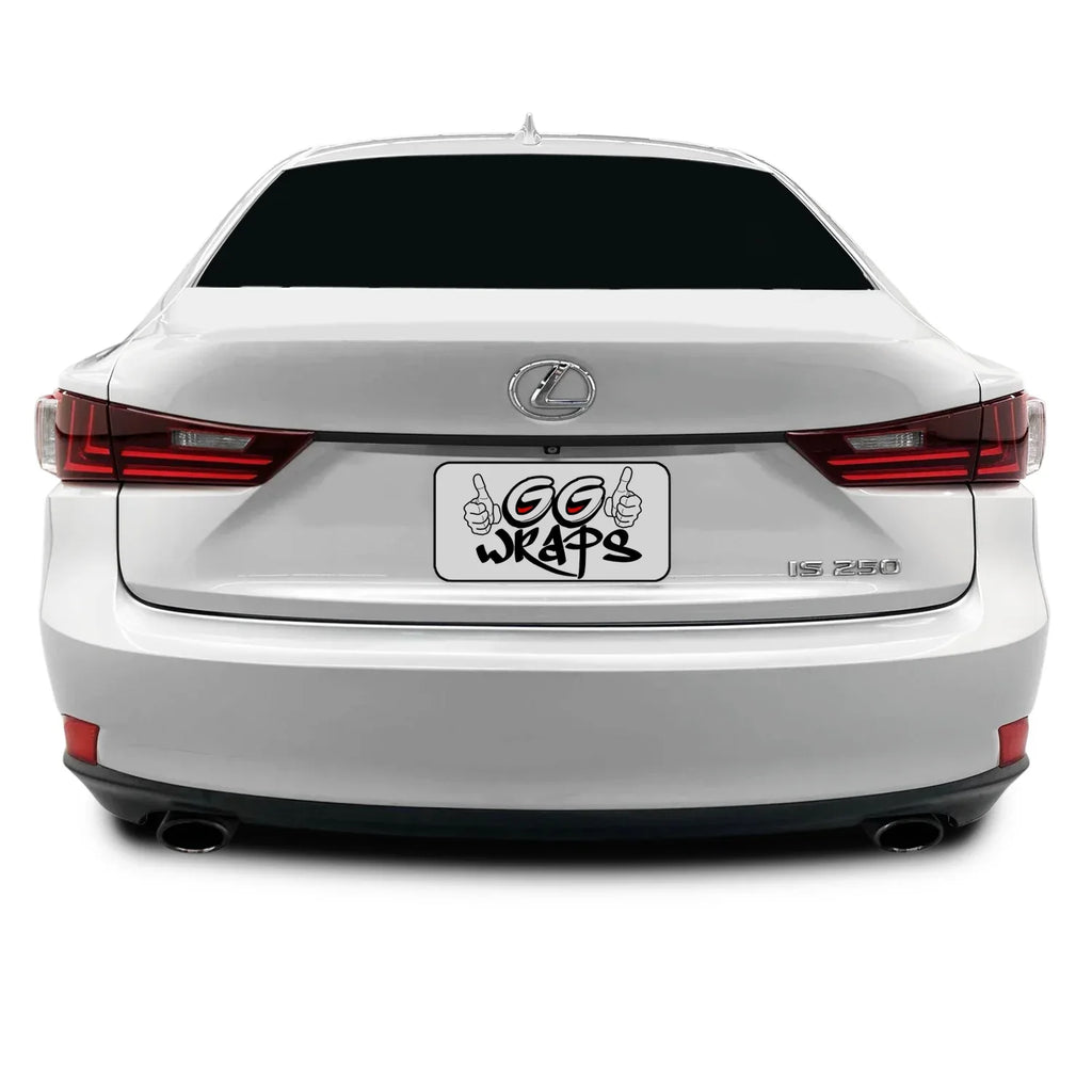 2014-2020 Lexus IS | Rear Trunk Trim Chrome Delete PreCut Vinyl Wrap