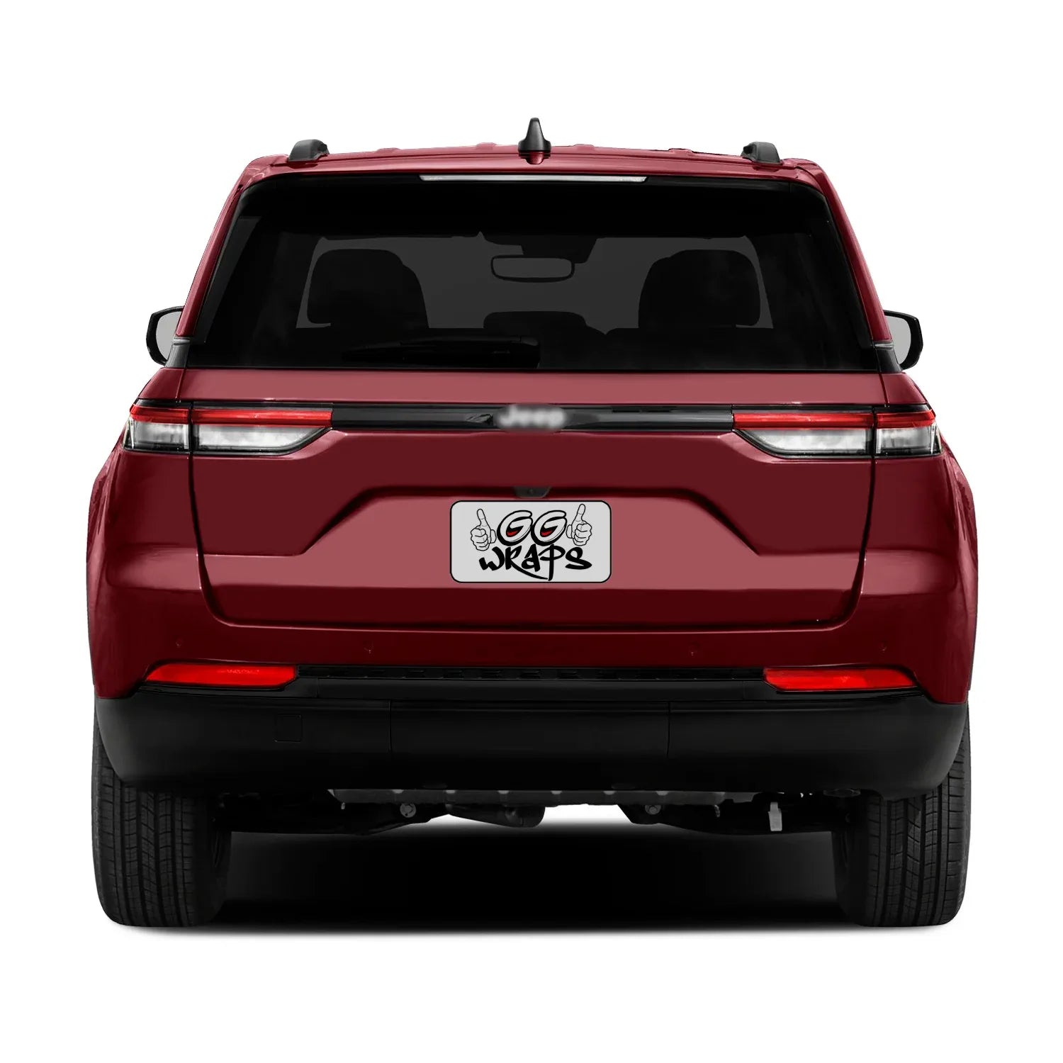 2022-2026 Jeep Grand Cherokee | Rear Bumper Trim Chrome Delete PreCut Vinyl Wrap