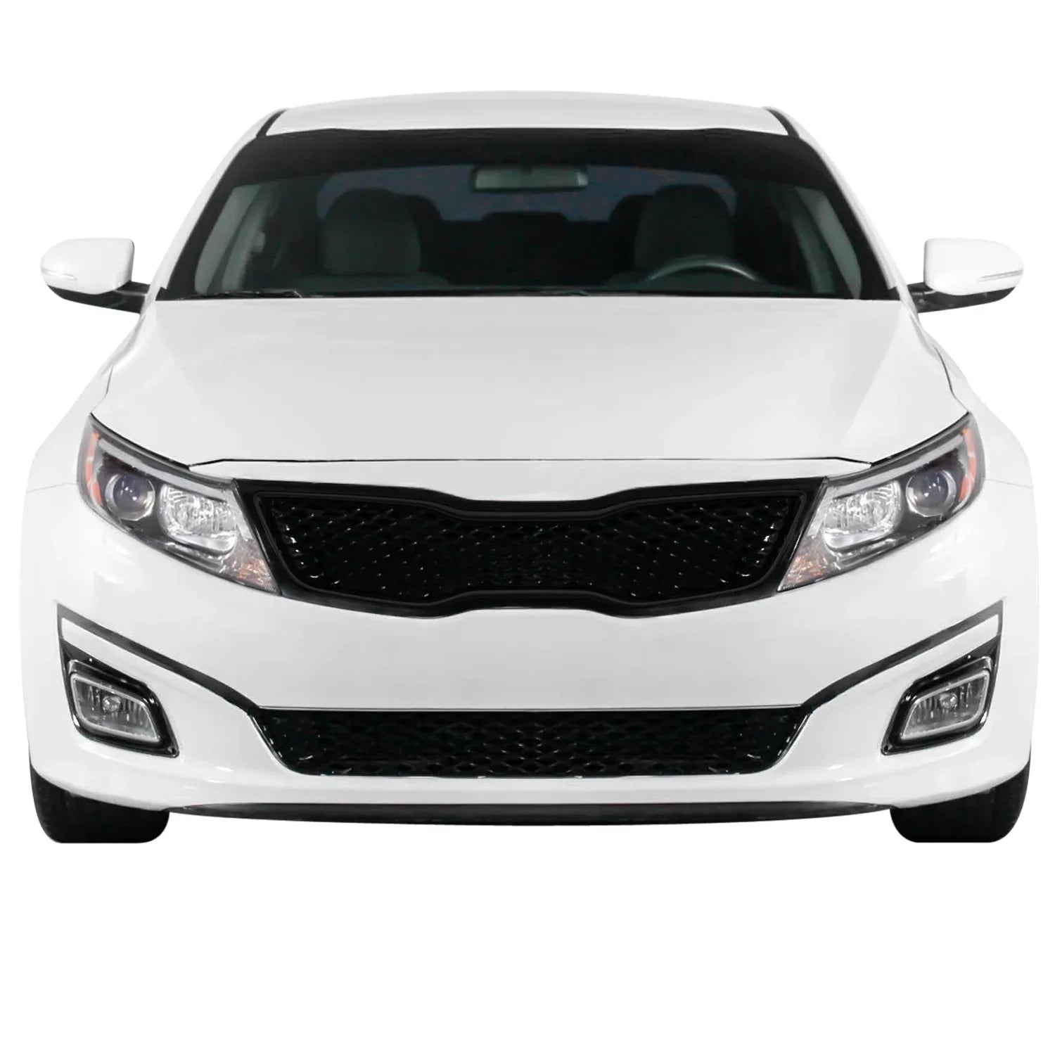 2014-2015 Kia Optima | Front Grill Trim Chrome Delete PreCut Vinyl Wrap