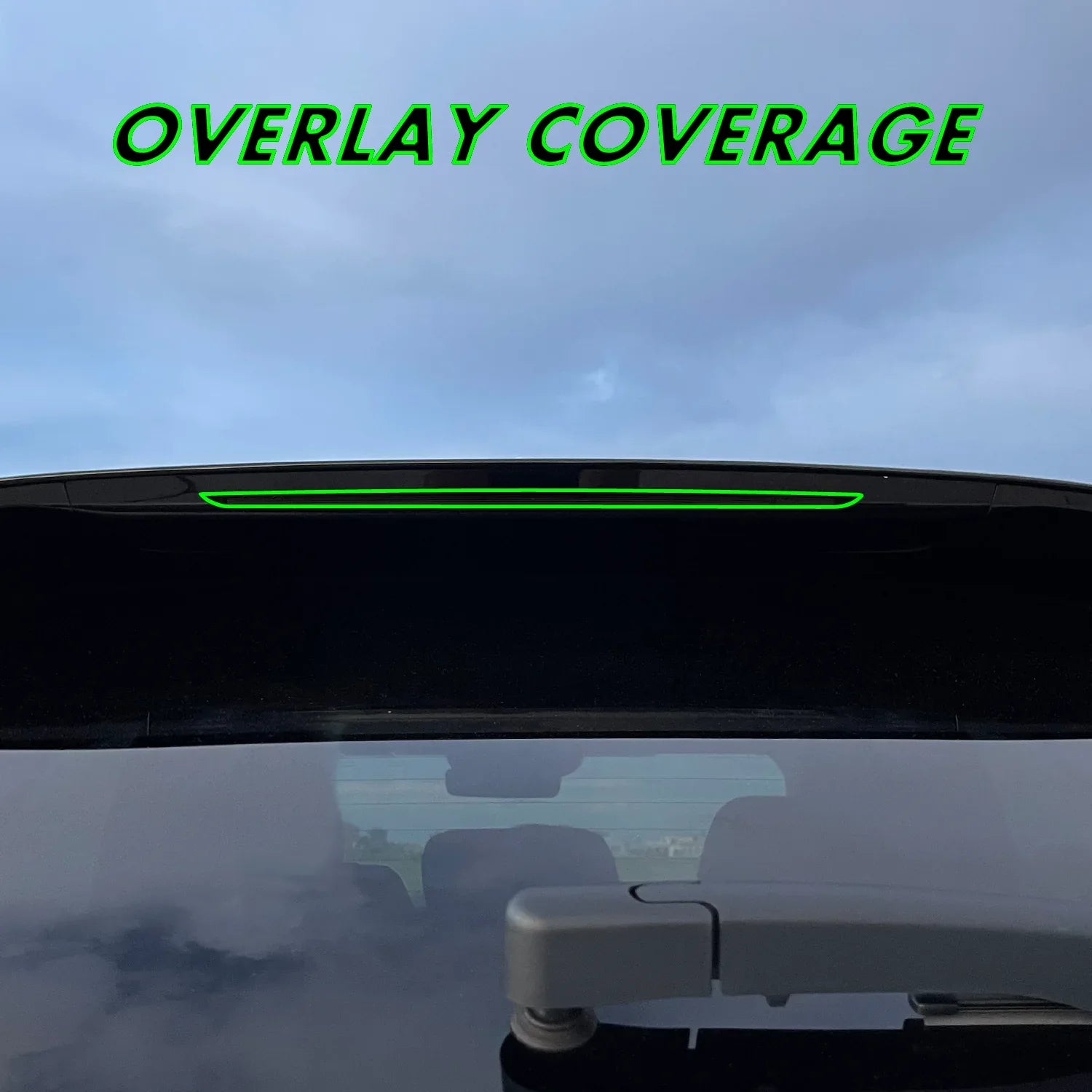 2021-2024 Ford Mustang Mach-E | Third Brake & Reverse Light PreCut Tint Overlays