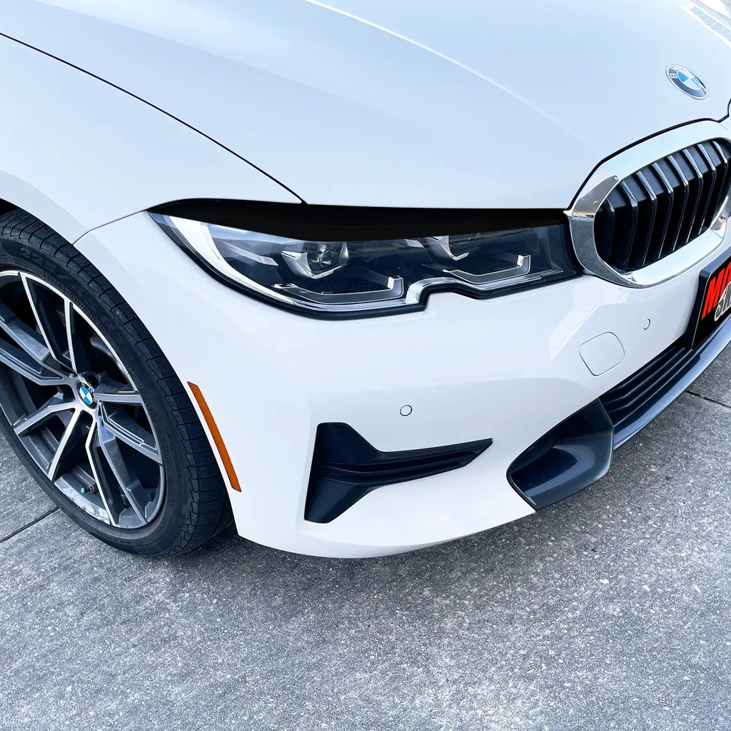 2019-2021 BMW 3 Series G20 | Headlight Eyelid PreCut Vinyl Overlays